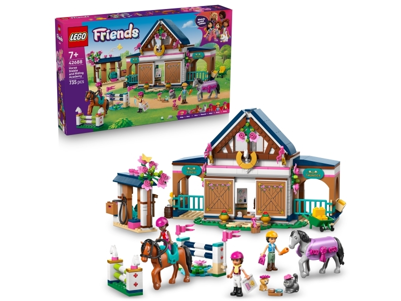 42688 LEGO Friends Hestestald og rideskole