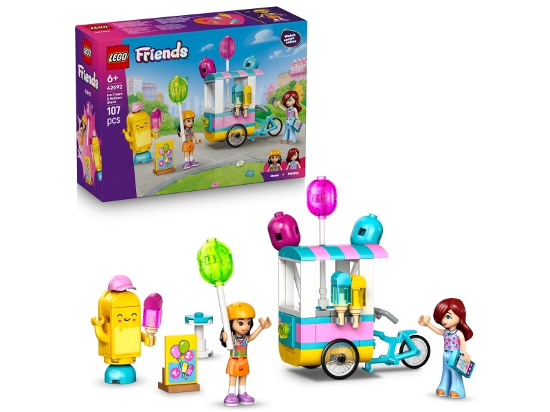 LEGO Friends 42692 Glass- och ballongstånd | LEGO® - LEGO® teman D-I - LEGO Friends | GameStuff