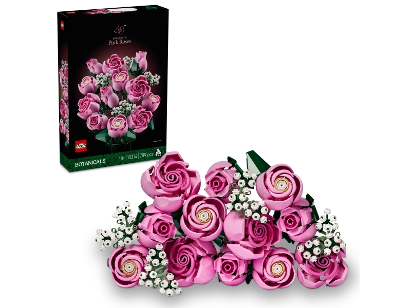 LEGO Botanicals 10374 Bukett med rosa rosor | LEGO® - Alla LEGO | GameStuff