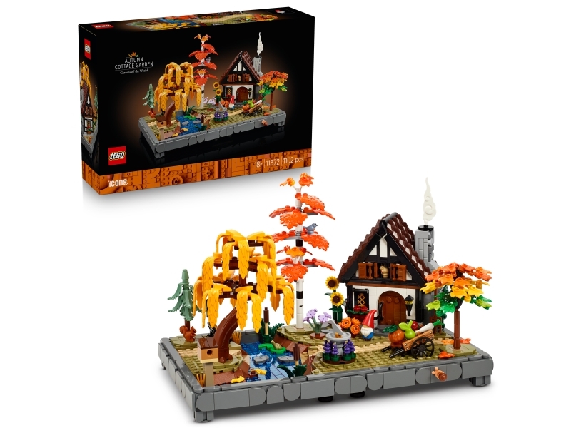 LEGO Icons 11372 Höstig stuga och trädgård | LEGO® - LEGO® teman D-I - LEGO-ikoner | GameStuff