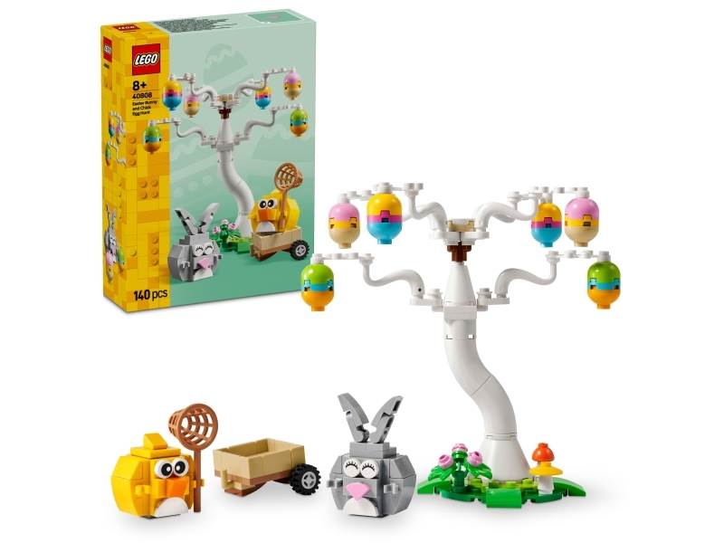 40808 LEGO Seasons and Occasions Påskehare og kylling på æggejagt