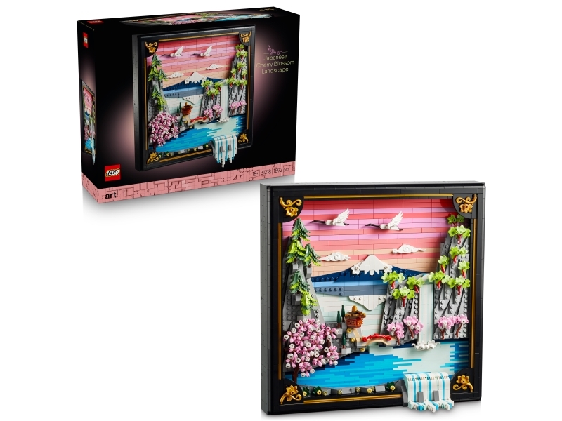 31218 LEGO ART Japansk landskab med kirsebærblomster