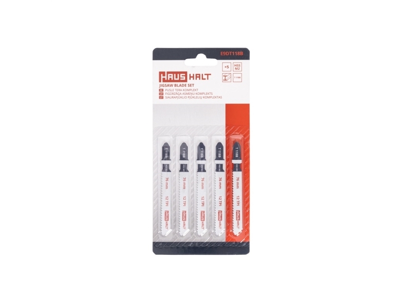 Irwin Jigsaw Sägeblatt-Set Haushalt T118b 5-Tlg.