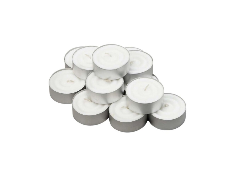 Fyrfadslys , udvendig diameter: 60 mm, Voks, hvid, 10h, Maxi, pakke med 240 stk