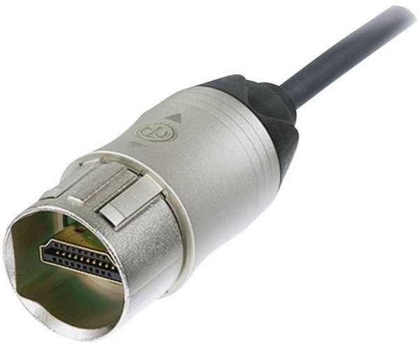 Neutrik Hdmi Anschlusskabel Hdmi-A Stecker, Hdmi-A Stecker 5,00 M Nickel Nkhdmi-5 Montierbares Hdmi Kabel