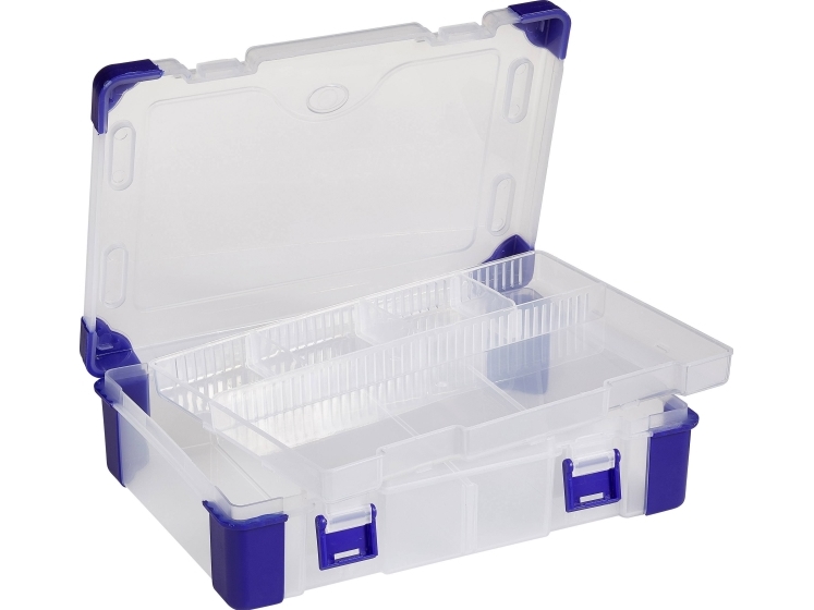 VISO Viso Viso sortimentslåda (L x B x H) 230 x 160 x 60 mm Antal fack: 9 Variabel indelning 1 st | Verktyg & Verkstad - För verkstaden - Sortiment lådor | GameStuff