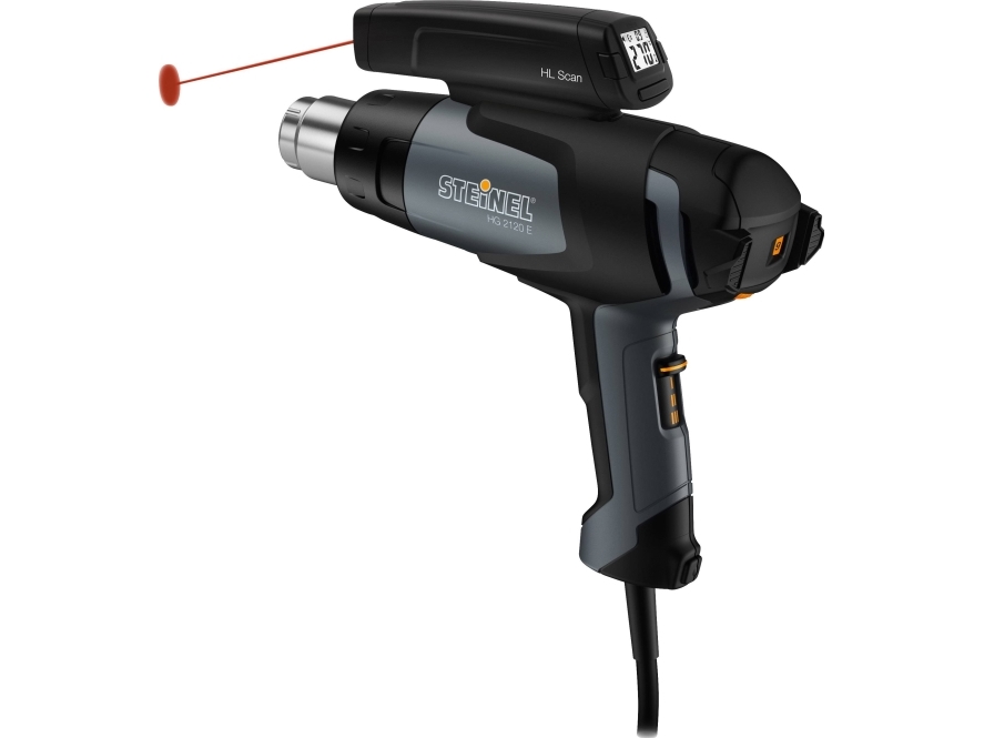 STEINEL HG 2120 E, Grå, 500 l/min, 630 °C, 150 l/min, 80 °C, Strøm | Elverktyg - Övriga maskiner - Övriga verktyg | GameStuff