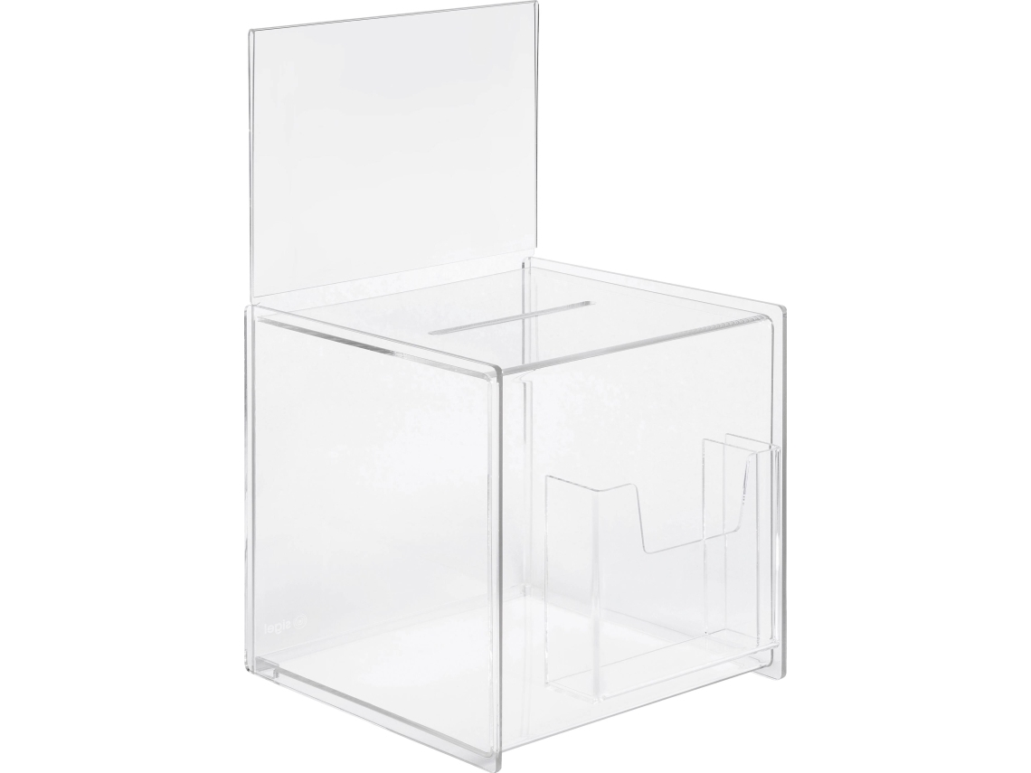 Sigel Werbebox Mit Einsatz, Extra Platz Va152 Transparent (B X H X T) 210 X 368 X 210 Mm 1 St