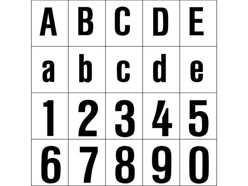 RZB 99223.013.W 99223.013.W Bokstaven W större än 120 mm 1 st | Bega - Vägg | GameStuff