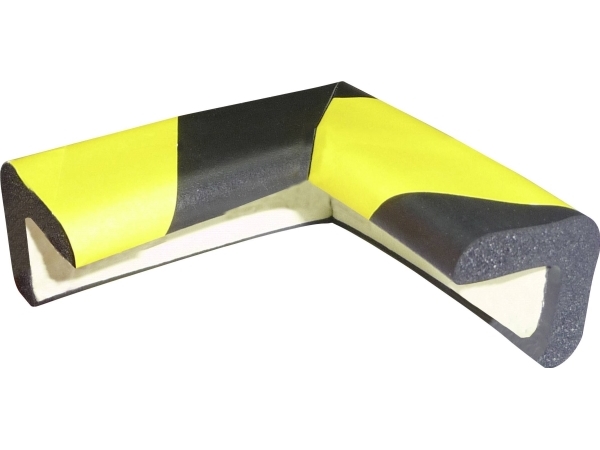 VISO PU30NJ Beskyttelsesskum Sort, Gul (L x B) 30 mm x 30 mm