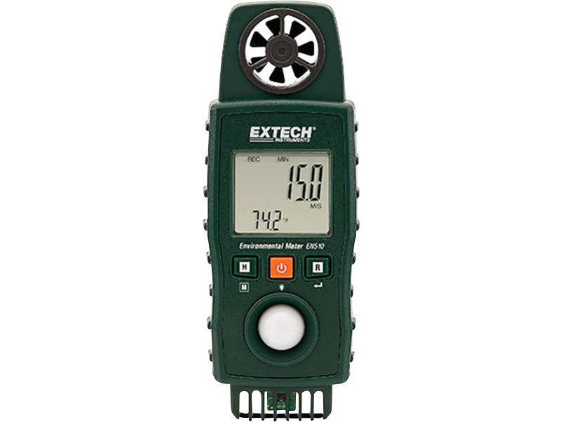 Extech EN510 Anemometri 0,4-20 m/s lämpötilanmittaustoiminnolla varustettuna