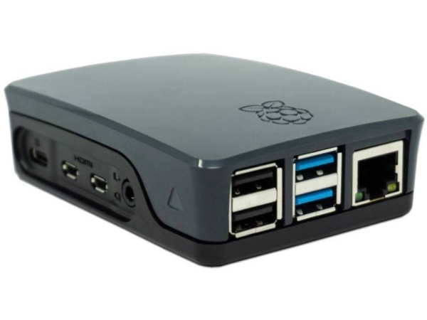 Raspberry Pi 909-8138 Sbc-Gehäuse Geeignet Für: Raspberry Pi B+, Raspberry Pi 2 B, Raspberry Pi 3 B, Raspberry Pi 3 B+ Schwarz