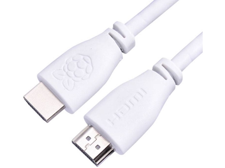 Raspberry Pi Cprp020-W Hdmi-Kabel Raspberry Pi [1X Hdmi-Anschluss - 1X Hdmi-Anschluss] 2,00 M Weiß