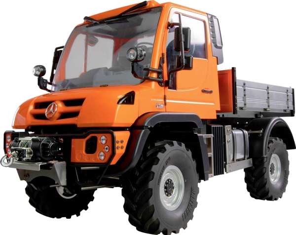 Amewi Mercedes-Benz Unimog redskabsbærer 4WD Orange 1 10 ARTR (22682)