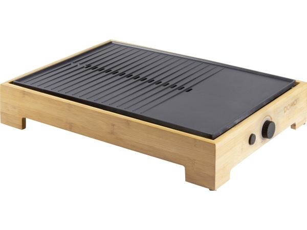 Domo Do9271g, Sort, Bamboo, Rektangulær, Dreje, 0,9 M, 1800 W, 220 - 240 V