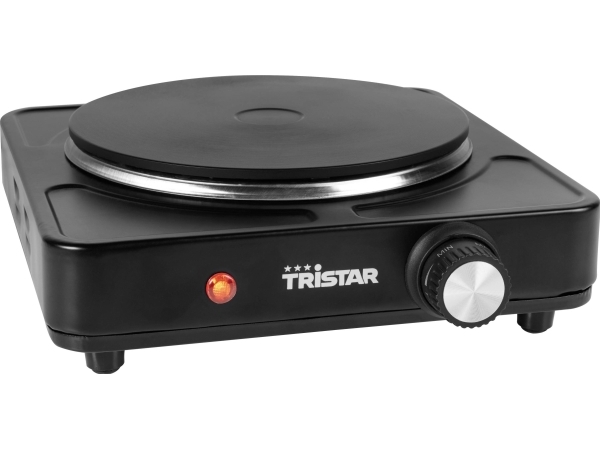 Tristar bordshäll KP-6151 Antal brännare/kokzoner: 1 Svart Elektrisk | Vitvaror - Spishäll - Fristående hällar | GameStuff