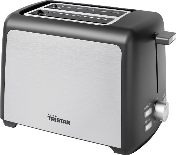 Toaster Tristar Toaster | Br-1058 | Leistung 800 W | Anzahl Der Steckplätze 2 | Gehäusematerial Kunststoff | Silber