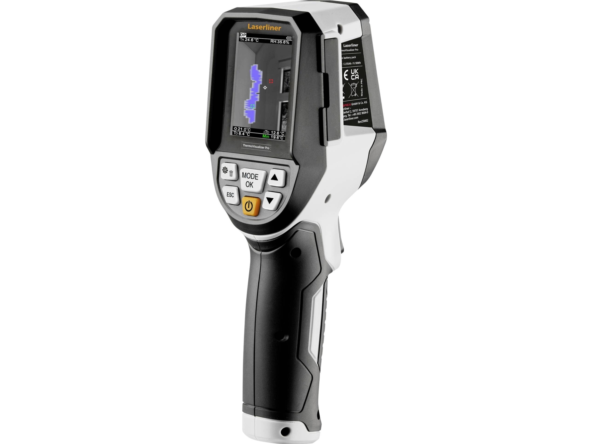 Laserliner ThermoVisualisizer Pro Infraröd termometer | EL Artiklar - Verktyg för EL - Mätutrustning för miljö | GameStuff
