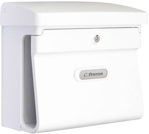 Burg Wächter 12590 BREMEN 885 W Postkasse Plastic Hvid Nøglelås