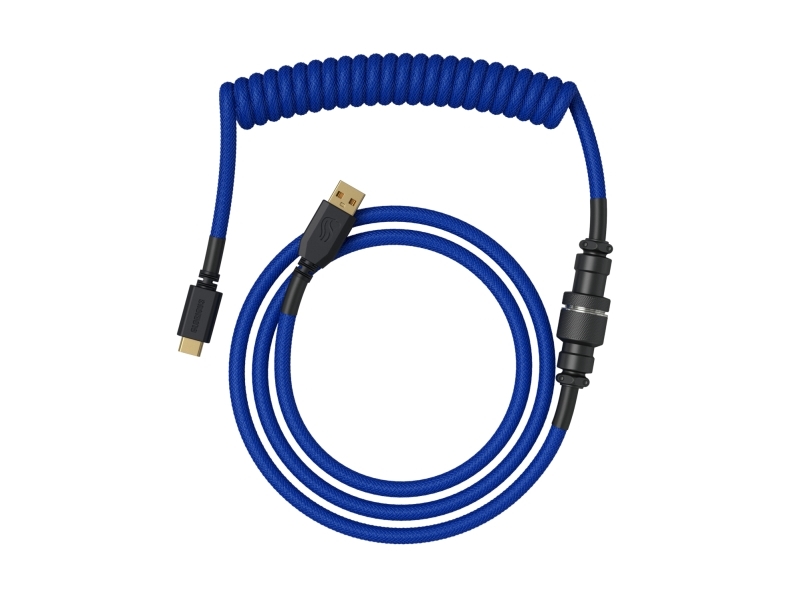 Glorious Usb-A - Usb-C 1,4 M Usb-Kabel Blå (Glo-Kb-Acc-Cbl-Coil-Cblu)