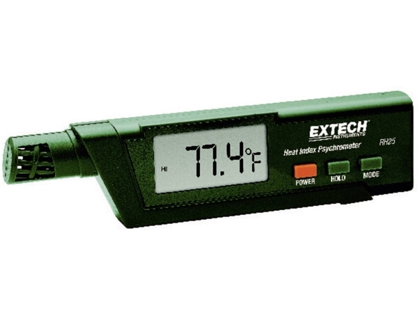 Extech RH25 Kosteusmittari (hygrometri) Kalibrointi (ISO) mukaan 0 % rH 99 % rH