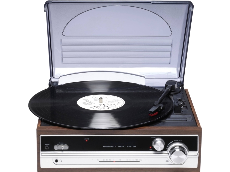 Alternativ bild 0 för Denver VPR-190, brun, FM, 3,5 mm, effekt, 230 V, 50 Hz