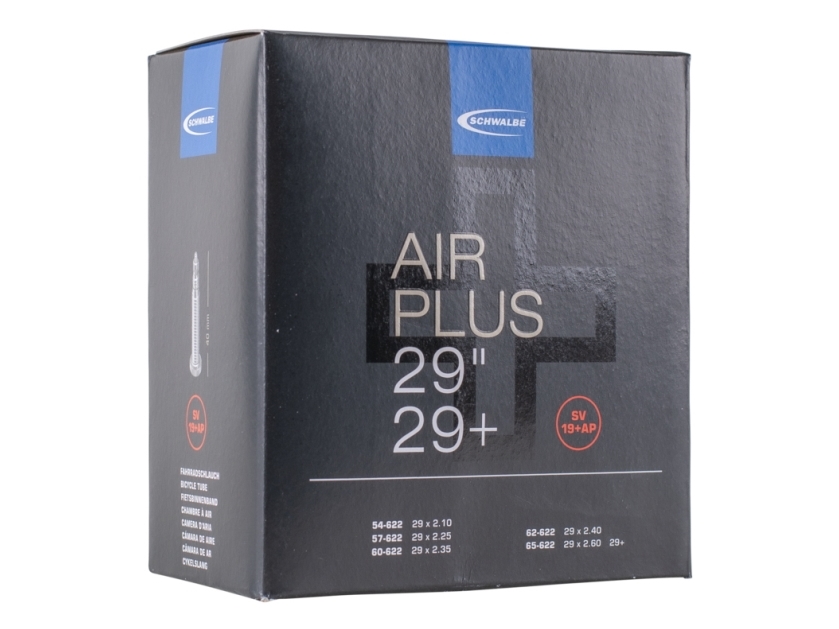Alternativ bild 0 för SCHWALBE Air Plus SV 19+SP (54-65x622) Presta 40 mm Butyl