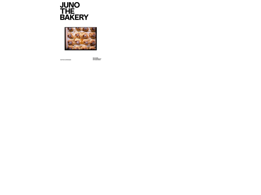 Juno The Bakery | Emil Glaser Nina Schmiegelow