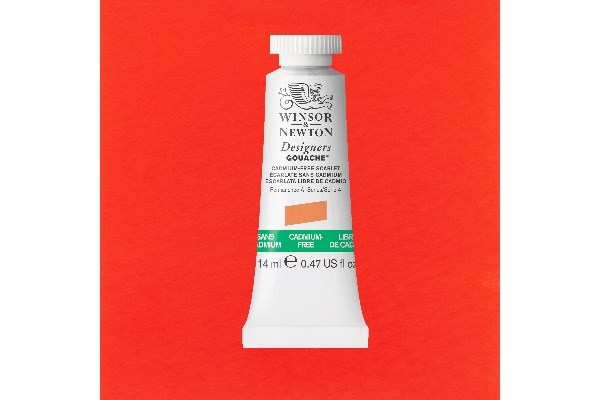 Designers Gouache 14Ml Cadminum-Free, Scarlet 903