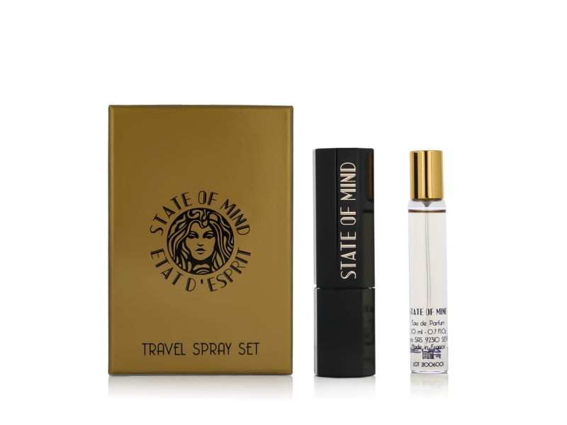 State Of Mind Sense Of Humor Edp Refill 2 X 20 Ml + Pocket Spray Refillable (Unisex)