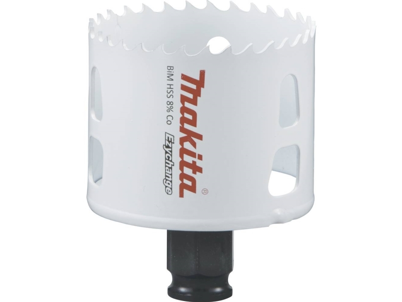 Makita Bim Hss-Co 8% 60Mm Ezychange Grube Metall, Stahl, Alu, Holz, Pvc