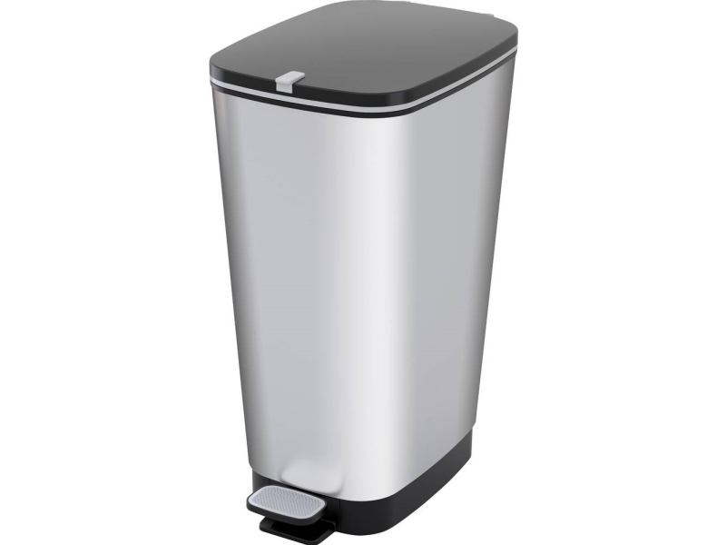 Affaldscontainer Cep, Med Pedal, 45 L, Grå