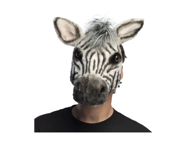 Zebra-Maske