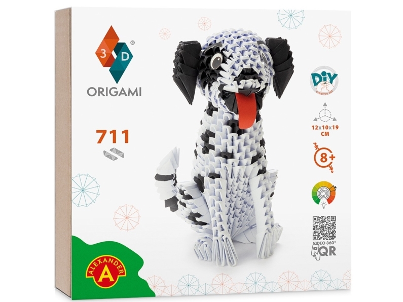 Alexander 3D Origami Kreativ-Set - Dalmatiner Za6076