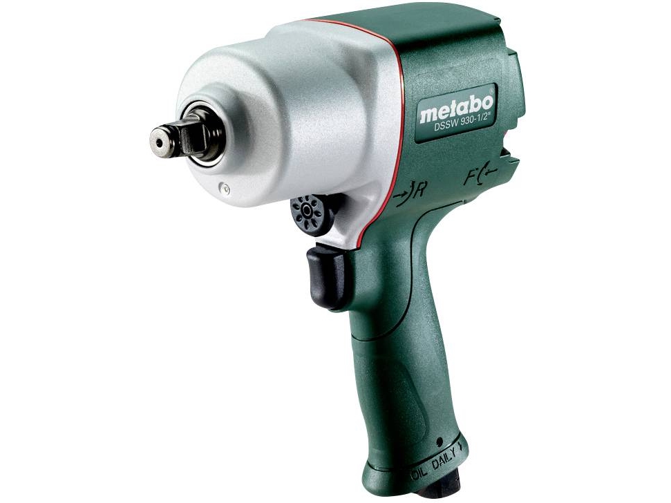 Metabo DSSW 930-1/2 601549000 Slagskruvmejslar med tryckluft Verktygsh&aring;llare: 1/2 (12,5 mm) yttre fyrkant