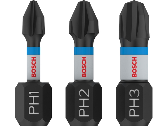 Bosch 2 608 522 470, 3 Stk, Ph 1, Ph 2, Ph 3, 25 Mm