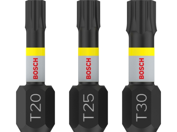 Bosch Accessories 2608522479 Sekskant-Bit 3 Dele T-Profil