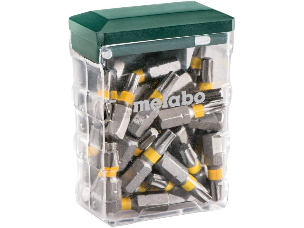 Metabo 626712000, Drill, Drill bit set, Rustfritt stål, 25 stykker