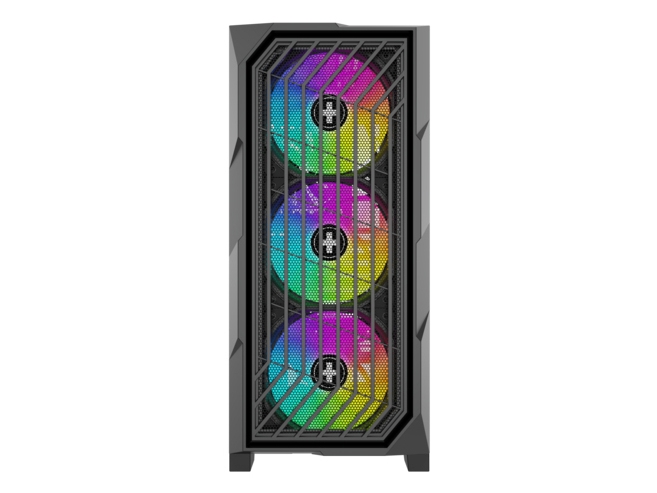 Xilence Xilent Breeze Ii Xg181, Towergehäuse Schwarz, Gehärtetes Glas