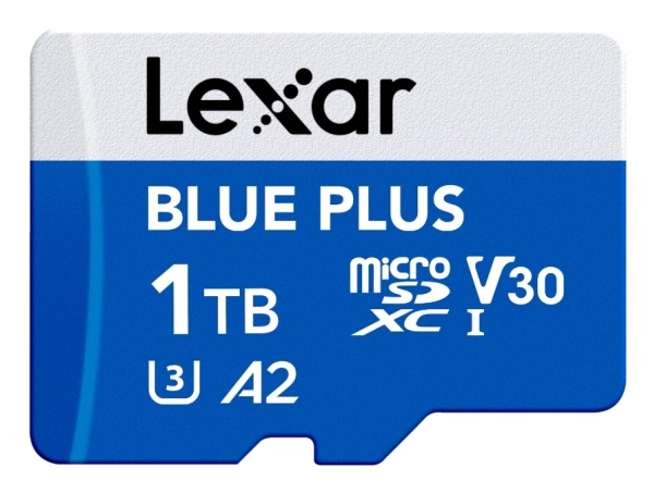 Lexar Speicherkarte Microsd 1Tb C10 A2 U3 V30 170Mb/S Blau Plus