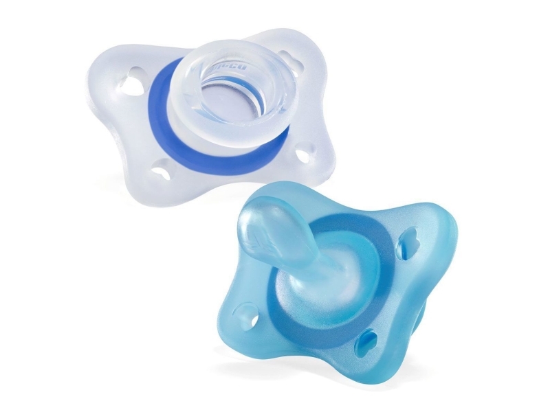 Chicco 732312-SOOTHING PF MINI SO FT SILIK. 2 pcs