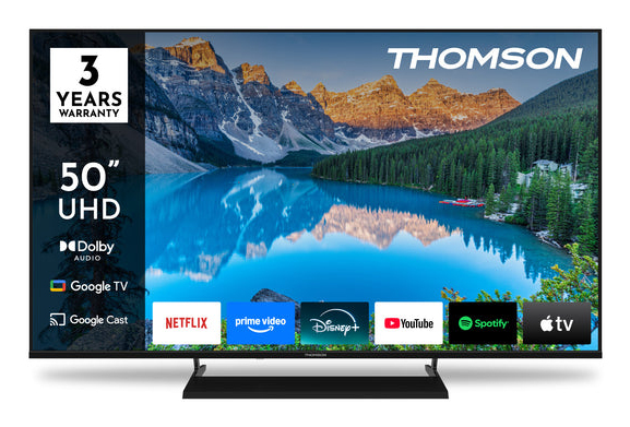 Thomson 50Ug5x15, 127 Cm (50"), 3840 X 2160 Pixel, Led, Smart Tv, Wi-Fi, Sortieren