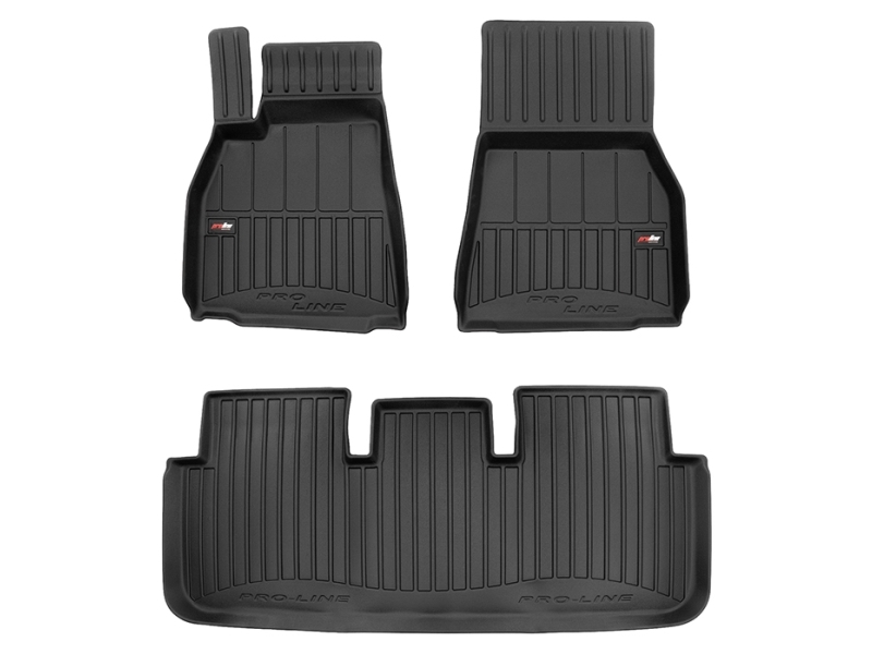 Gummimattor Tesla Model S 2021- | Bilvård & Biltillbehör - Bilens Interiörutrustning - Bilmattor & Bagageutrymmesmattor | GameStuff