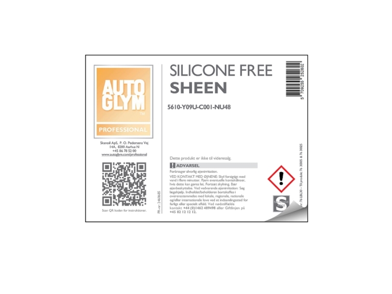 Label Autoglym Silicone Free Sheen | Bilvård & Biltillbehör - Bilvård märken - Autoglym | GameStuff