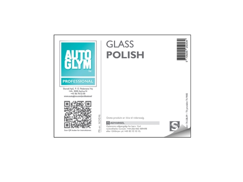 Label Autoglym Glass Cleaner Polish | Bilvård & Biltillbehör - Bilvård märken - Autoglym | GameStuff