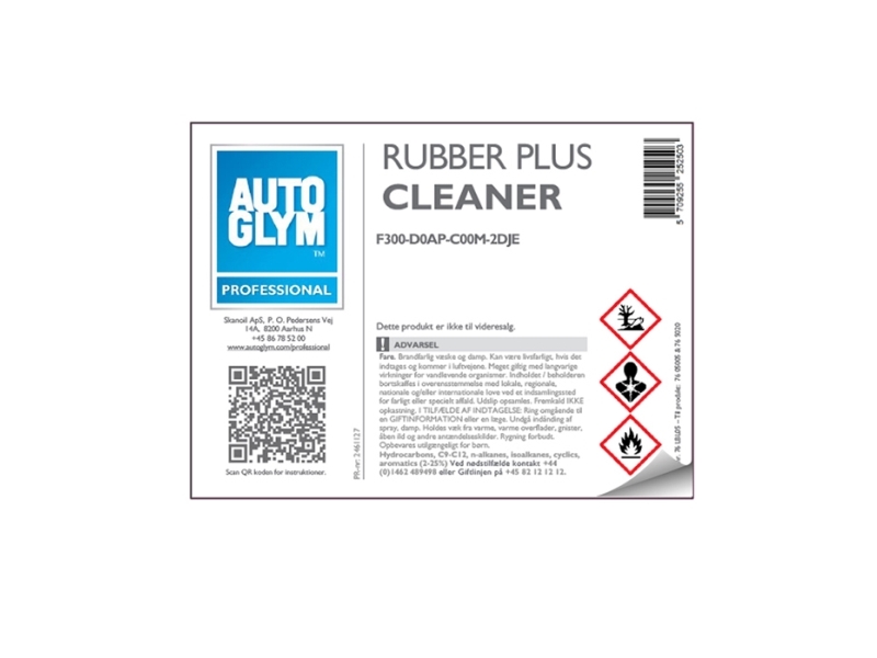Label Autoglym Rubber Plus Cleaner | Bilvård & Biltillbehör - Bilvård märken - Autoglym | GameStuff