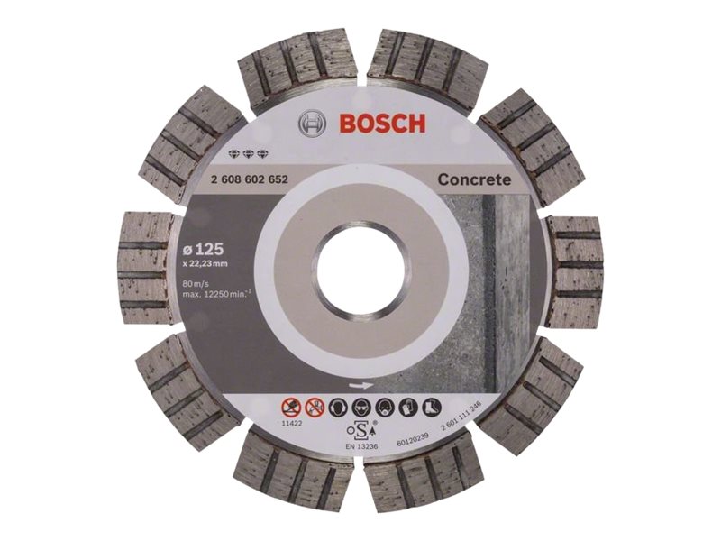 Bosch Diamantskive 125Mm Best Beton