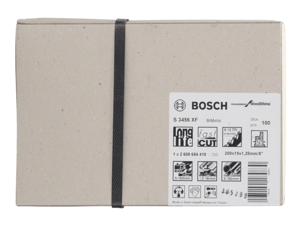 Bosch Sabelsavklinge S3456xf 100 Pu.