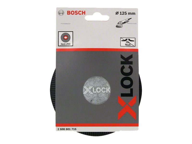 Bosch 2 608 601 716, Stützpolster, Bosch, 12,5 Cm, Schwarz, 12250 Rpm, Kunststoff