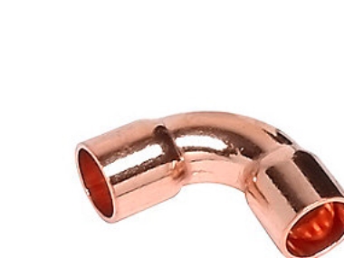 Böjning 90° 42 mm - med två lödhylsor | VVS Artiklar - Rör & Kopplingar - Kopparrör och rördelar | GameStuff